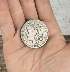 1896 O Morgan Silver Dollar