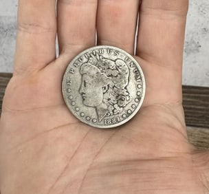 1884 P Morgan Silver Dollar