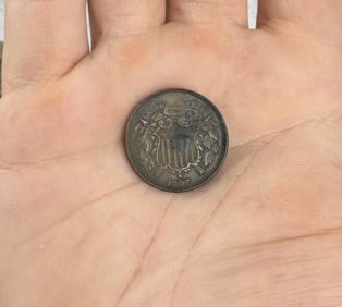 1867 2 Cents Coin