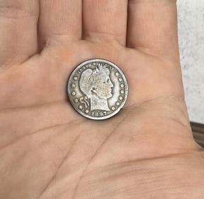 1897 O Barber Silver Quarter