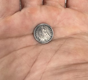 1856 Seated Liberty Silver Half Dime