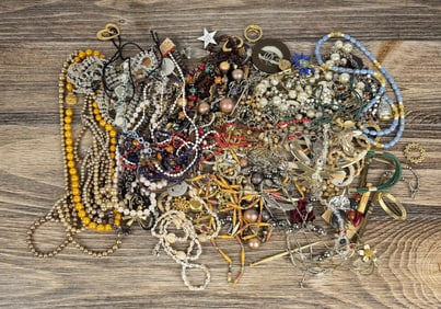 5 Pounds of Costume Jewelry