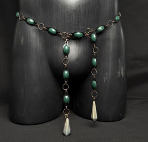 Art Deco Flapper Belt