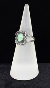 Navajo Sterling Silver Turquoise Ring