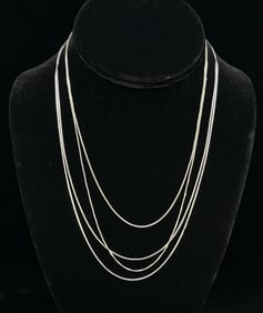 Sterling Silver Necklace Chains