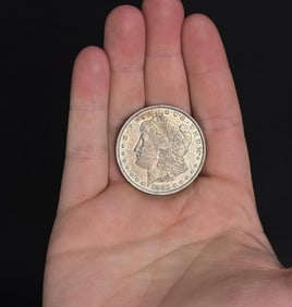 1883 O Morgan Silver Dollar