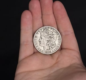 1879 P Morgan Silver Dollar