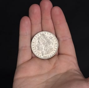 1883 O Morgan Silver Dollar