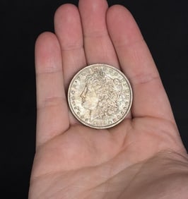 1884 O Morgan Silver Dollar