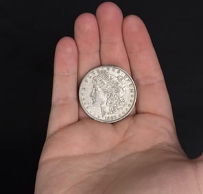 1883 O Morgan Silver Dollar