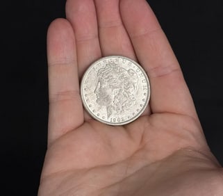 1902 O Morgan Silver Dollar