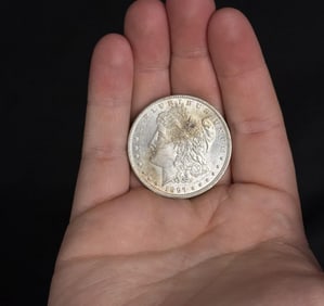 1897 P Morgan Silver Dollar