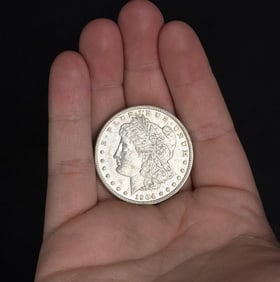 1904 O Morgan Silver Dollar