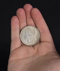 1896 P Morgan Silver Dollar