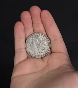 1883 P Morgan Silver Dollar