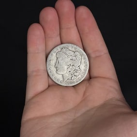 1886 O Morgan Silver Dollar