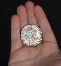 1889 O Morgan Silver Dollar