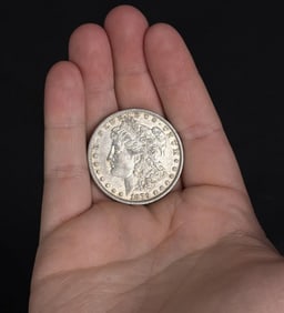 1879 O Morgan Silver Dollar
