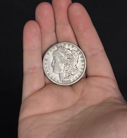 1890 P Morgan Silver Dollar