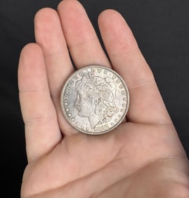 1887 P Morgan Silver Dollar