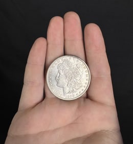 1898 P Morgan Silver Dollar