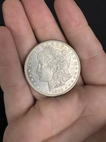 1885 P Morgan Silver Dollar