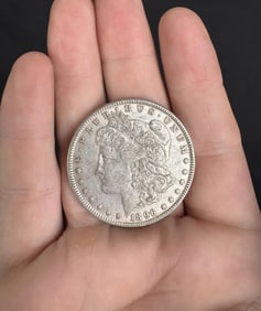 1896 P Morgan Silver Dollar