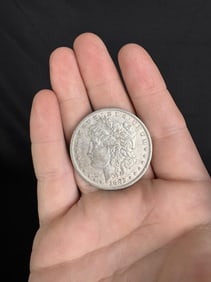 1882 O Morgan Silver Dollar