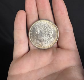1883 O Morgan Silver Dollar