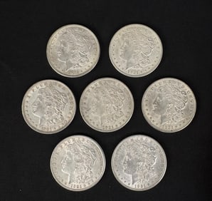 Collection of 1921 Morgan Silver Dollars