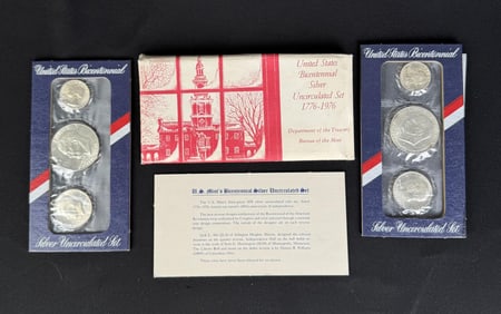 1976 Bicentennial Silver Coin Set