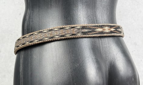 Deer Lodge Prison Montana Horsehair Belt