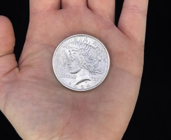 1924 P Silver Peace Dollar