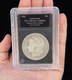 1901 O Morgan Silver Dollar