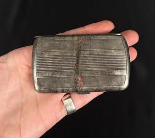 Sterling Silver Calling Card Case