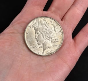 1922 D Silver Peace Dollar