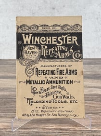 1891 Winchester Repeating Arms Co. Catalog
