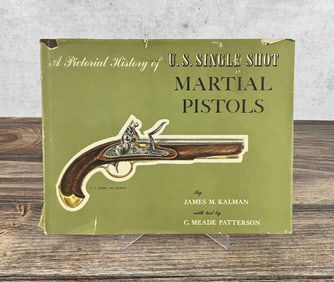 US Single Shot Martial Pistols Author Signed