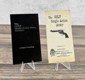 Colt Single Action Army Revolver Pocket Chronology