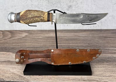 LL Bean Sawback Hunting Knife