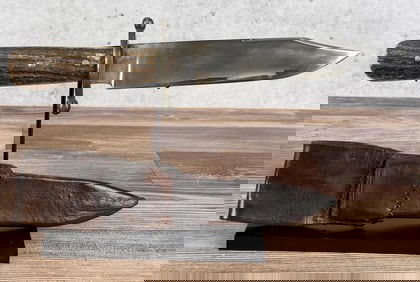 J Russell Green River Knife Works Bowie Knife