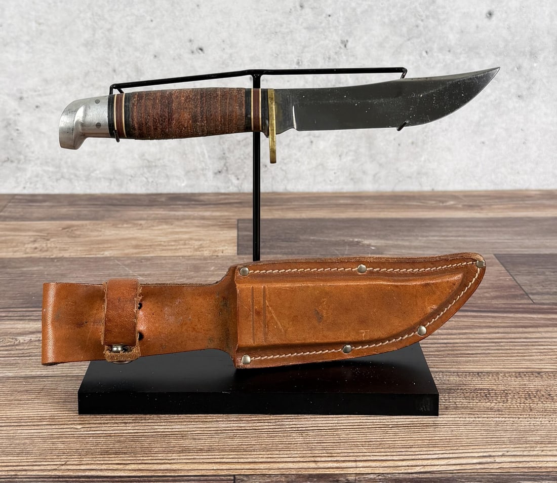 Western L66 Hunting Knife: 8 1/2" long.