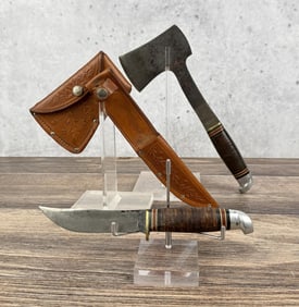Western L66 Knife and Hatchet Combo
