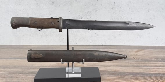 WW2 German K98 cof 43 Carl Eickhorn Mauser Bayonet