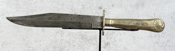 W Wilkinson California Gold Rush Bowie Knife