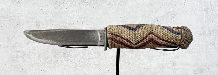 WW2 Deer Lodge Prison Montana Horsehair Knife