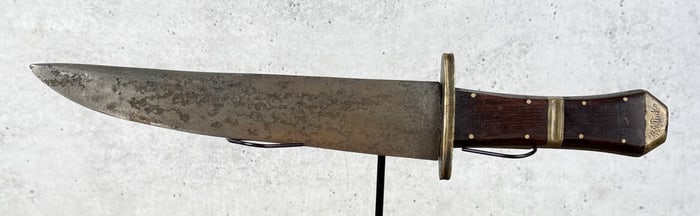 Civil War Dakota War Coffin Handle Bowie Knife