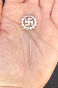 WW2 German DAF Membership Stick Pin