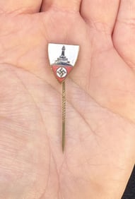 WW2 German NSDAP DRKB Members Stick Pin