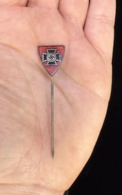 WW2 German NSDAP RKB Membership Stick Pin
